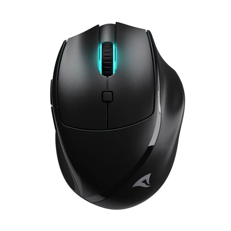 sharkoon-officepal-m25w-raton-juego-mano-derecha-rf-wireless-usb-type-c-optico-4000-dpi