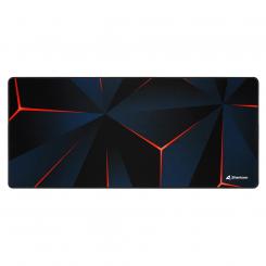 Sharkoon SKILLER SGP30 Alfombrilla de ratón para juegos Negro, Azul, Naranja