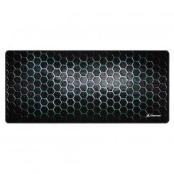 Sharkoon SKILLER SGP30 Alfombrilla de ratón para juegos Negro, Verde