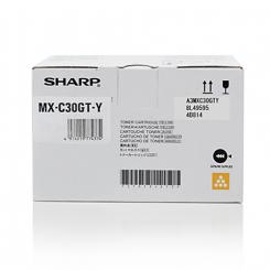 SHARP  Toner MXC300W MXC250F amarillo  6000 PAGINAS