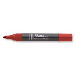 SHARPIE MARCADOR PERMANENTE ROJO M15 PUNTA REDONDA