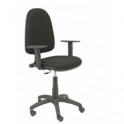 Silla PIQUERAS Ayna C/Brazos Bali Negro
