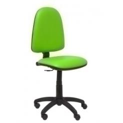 Silla PIQUERAS Ayna Similpiel Pistacho