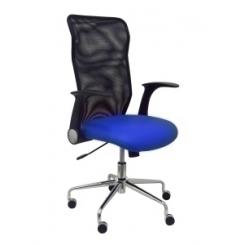 Silla PIQUERAS Minaya Similpiel Azul