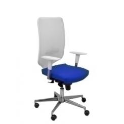 Silla PIQUERAS Ossa Blanca Similpiel Azu