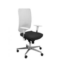 Silla PIQUERAS Ossa Blanca Similpiel Neg