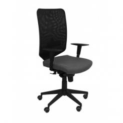 Silla PIQUERAS Ossa Negra Bali Gris Oscu