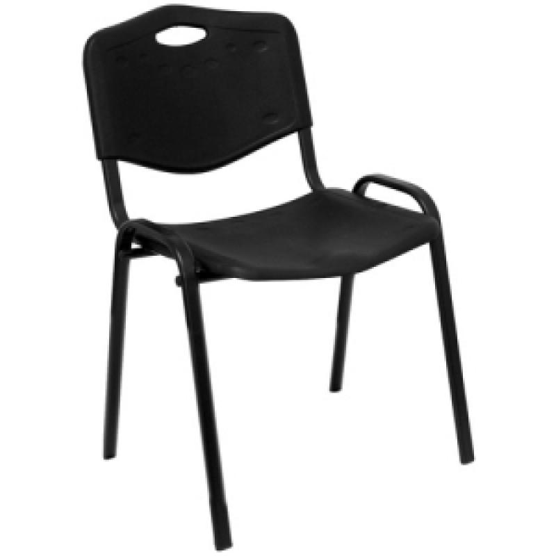 silla-piqueras-robledo-pvc-negro