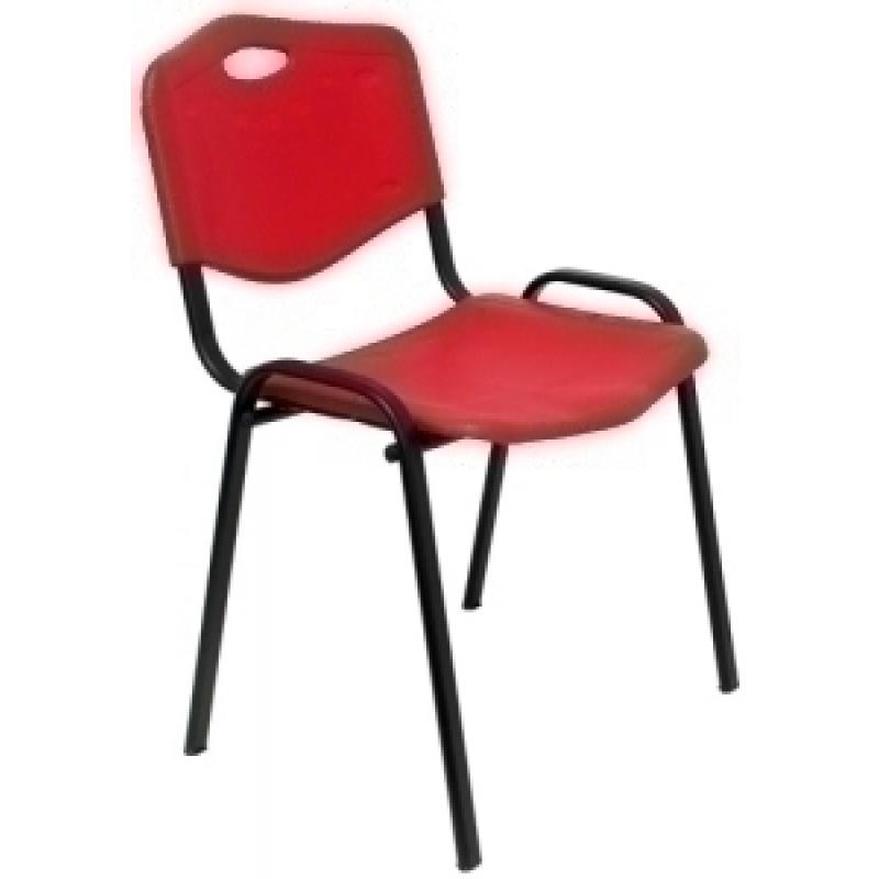 silla-piqueras-robledo-pvc-rojo