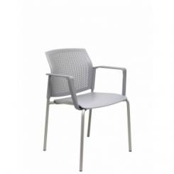 Silla PIQUERAS Sege Conf.Pvc Gris P/4