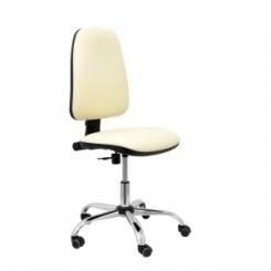 Silla PIQUERAS Socovos Similpiel Crema
