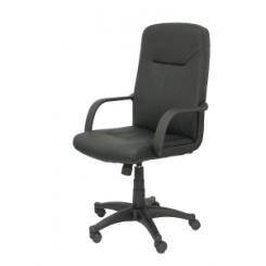Silla PIQUERAS Villa Similpiel Negro