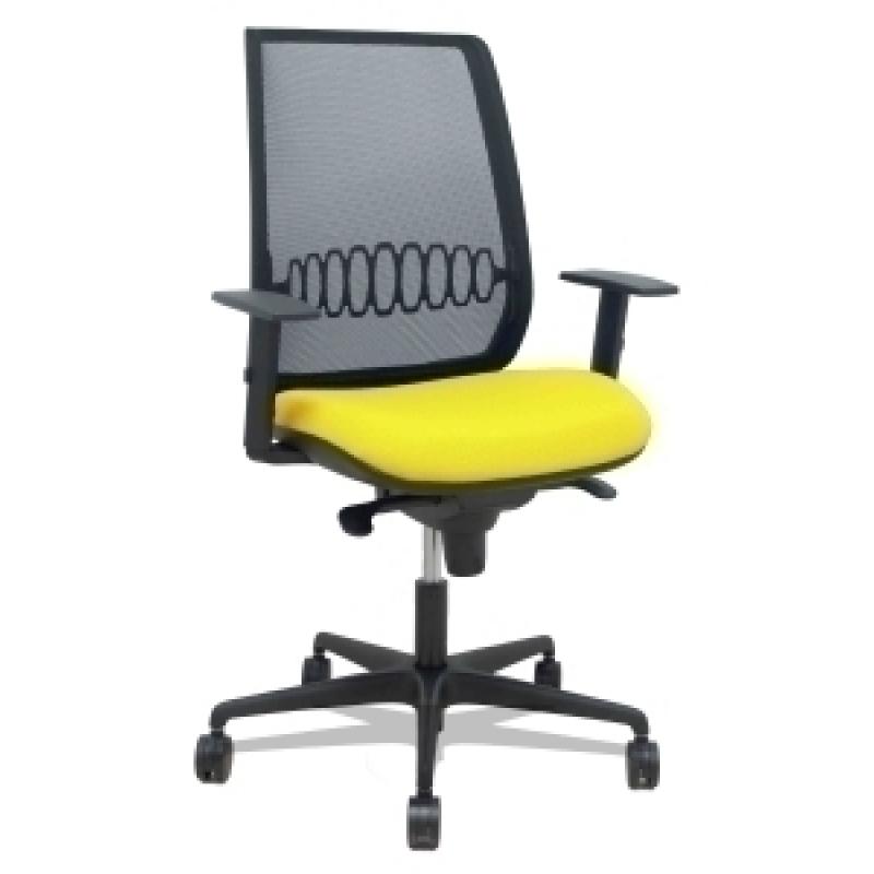 silla-piqueras-y-crespo-alares-brazos-regulables-ergonomica-mecanismo-sincro-respaldo-malla-negra-asiento-tapizado-bali-amarillo