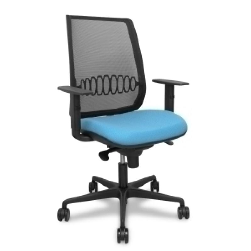silla-piqueras-y-crespo-alares-brazos-regulables-ergonomica-mecanismo-sincro-respaldo-malla-negra-asiento-tapizado-bali-azul-cielo