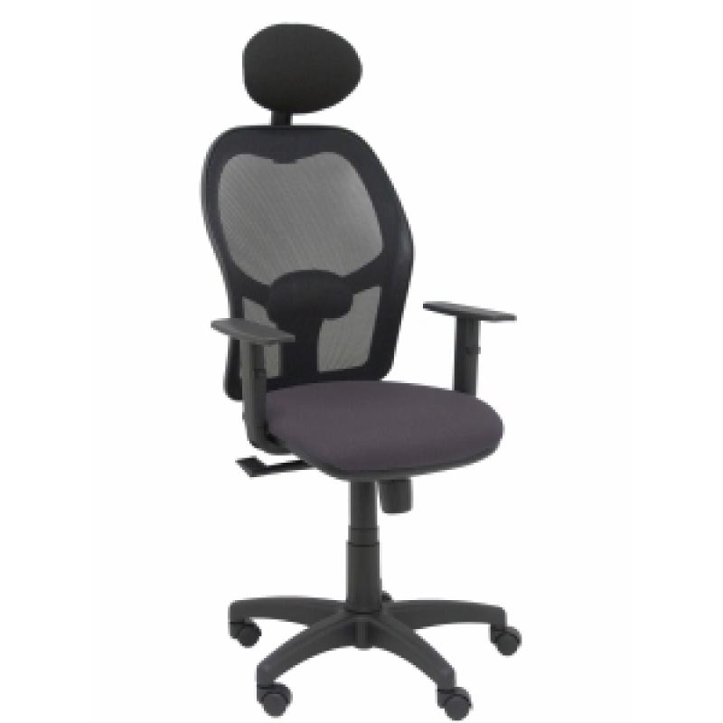 silla-piqueras-y-crespo-alocen-brazos-regulables-cabecero-fijo-malla-negro-y-asiento-bali-gris-oscuro