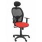 silla-piqueras-y-crespo-alocen-brazos-regulables-cabecero-fijo-malla-negro-y-asiento-bali-naranja-oscuro
