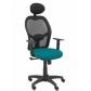 silla-piqueras-y-crespo-alocen-brazos-regulables-cabecero-fijo-malla-negro-y-asiento-bali-verde-petroleo
