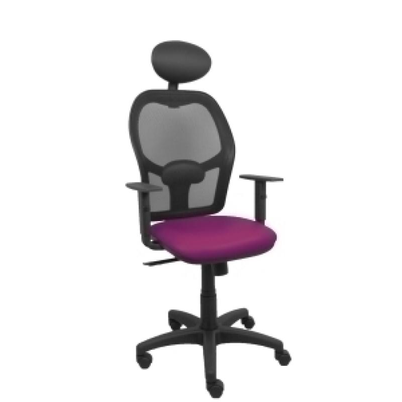 silla-piqueras-y-crespo-alocen-brazos-regulables-cabecero-fijo-malla-negro-y-asiento-similpiel-morado