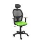 silla-piqueras-y-crespo-alocen-brazos-regulables-cabecero-fijo-malla-negro-y-asiento-similpiel-pistacho