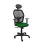 silla-piqueras-y-crespo-alocen-brazos-regulables-cabecero-fijo-malla-negro-y-asiento-similpiel-verde-botella