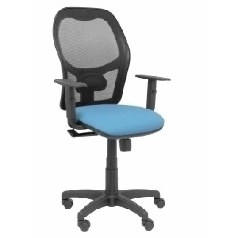 silla-piqueras-y-crespo-alocen-brazos-regulables-mecanismo-sincro-refuerzo-lumbar-ruedas-nylon-respaldo-malla-negra-transpirable-y-asiento-tapizado-bali-azul-cielo