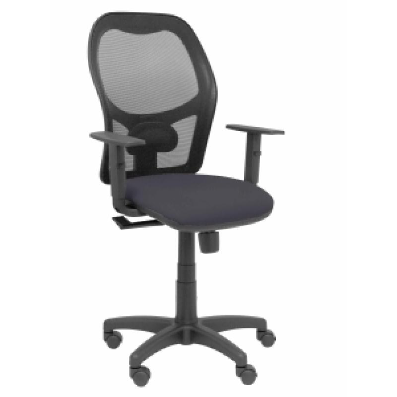 silla-piqueras-y-crespo-alocen-brazos-regulables-mecanismo-sincro-refuerzo-lumbar-ruedas-nylon-respaldo-malla-negra-transpirable-y-asiento-tapizado-bali-gris-oscuro