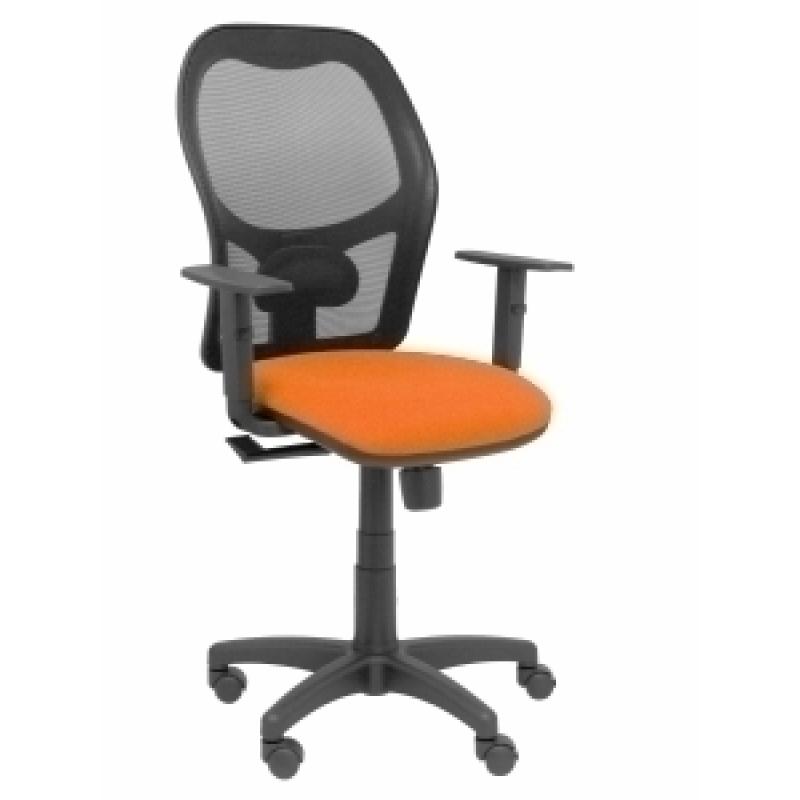 silla-piqueras-y-crespo-alocen-brazos-regulables-mecanismo-sincro-refuerzo-lumbar-ruedas-nylon-respaldo-malla-negra-transpirable-y-asiento-tapizado-bali-naranja