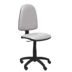 Silla Piqueras Y Crespo Ayna Mecanismo Contacto Permanente Regulacion De Profundidad Asiento Y Respaldo Tapizado Similpiel Gris Claro