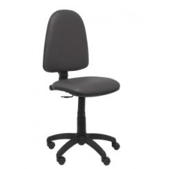 Silla Piqueras Y Crespo Ayna Mecanismo Contacto Permanente Regulacion De Profundidad Asiento Y Respaldo Tapizado Similpiel Gris Oscuro
