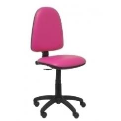 Silla Piqueras Y Crespo Ayna Mecanismo Contacto Permanente Regulacion De Profundidad Asiento Y Respaldo Tapizado Similpiel Rosa