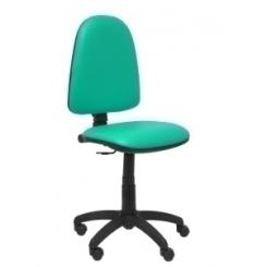 Silla Piqueras Y Crespo Ayna Mecanismo Contacto Permanente Regulacion De Profundidad Asiento Y Respaldo Tapizado Similpiel Turquesa