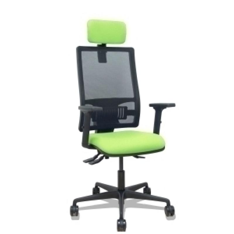 silla-piqueras-y-crespo-bormate-brazos-2d-apoyo-lumbar-y-cabecero-regulables-mecanismo-asincro-ruedas-nylon-de-65-respaldo-de-malla-negra-y-asiento-tapizado-bali-pistacho