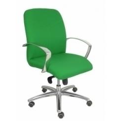 Silla Piqueras Y Crespo Caudete Confidente Brazos Fijos Mecanismo Basculante Regulable En Altura Asiento Y Respaldo Tapizado Bali Verde