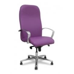 Silla Piqueras Y Crespo Caudete Direccion Brazos Fijos Mecanismo Basculante Regulable En Altura Asiento Y Respaldo Tapizado Similpiel Morado