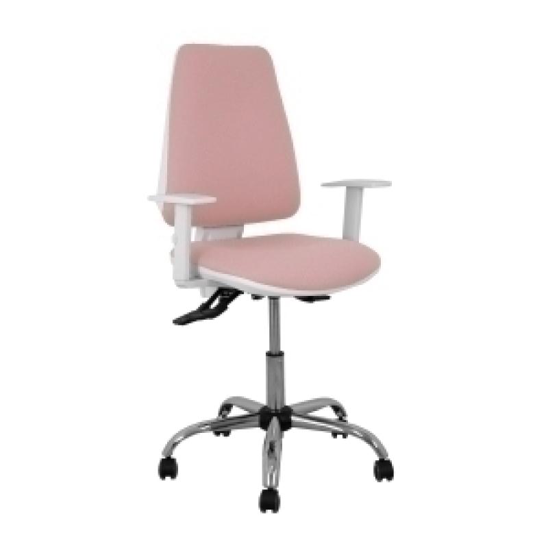 silla-piqueras-y-crespo-elche-blanca-brazos-regulables-mecanismo-asincro-regulable-en-altura-base-metalica-ruedas-parquet-asiento-y-respaldo-tapizado-bali-rosa