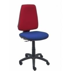 Silla Piqueras Y Crespo Elche Cp Mecanismo Contacto Permanente Con Regulacion De Profundidad Asiento Y Respaldo Tapizado Bali Granate/Azul Marino