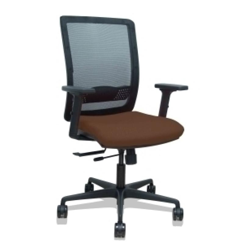 silla-piqueras-y-crespo-haches-brazos-2d-regulables-mecanismo-sincro-con-traslack-apoyo-lumbar-respaldo-malla-negra-y-asiento-tapizado-bali-marron-oscuro