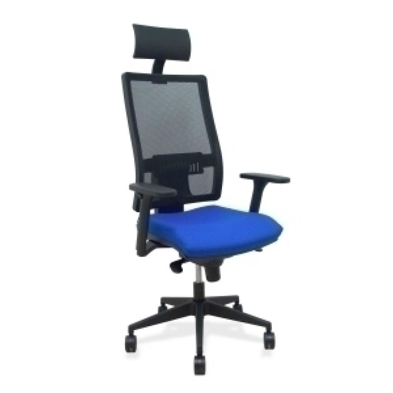 silla-piqueras-y-crespo-horna-brazos-3d-cabecero-fijo-mecanismo-sincro-apoyo-lumbar-respaldo-malla-negra-transpirable-y-asiento-tapizado-bali-azul