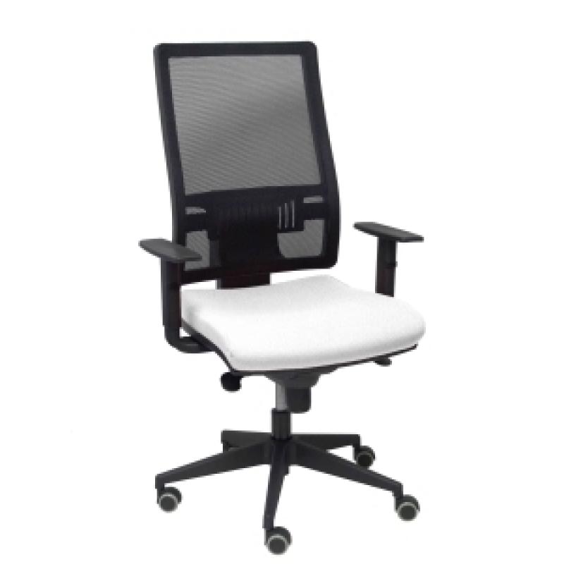 silla-piqueras-y-crespo-horna-brazos-regulables-mecanismo-sincro-altura-y-apoyo-lumbar-regulable-rueda-parquet-respaldo-malla-negra-transpirable-y-asiento-tapizado-bali-blanco