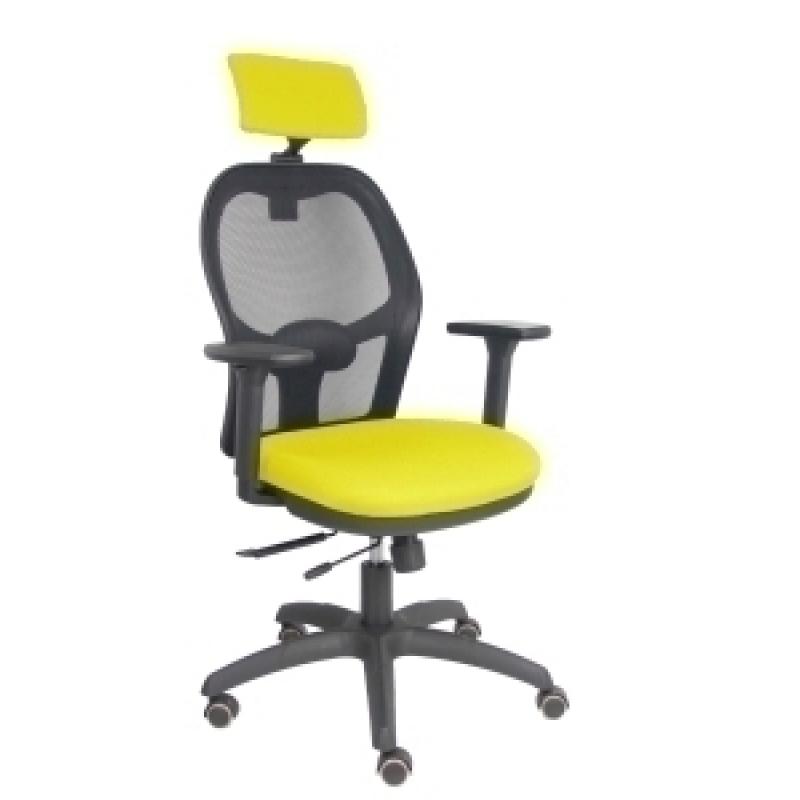 silla-piqueras-y-crespo-jorquera-brazos-3d-y-cabecero-regulables-mecanismo-sincro-con-traslack-ruedas-parquet-respaldo-de-malla-negra-y-asiento-tapizado-bali-amarillo