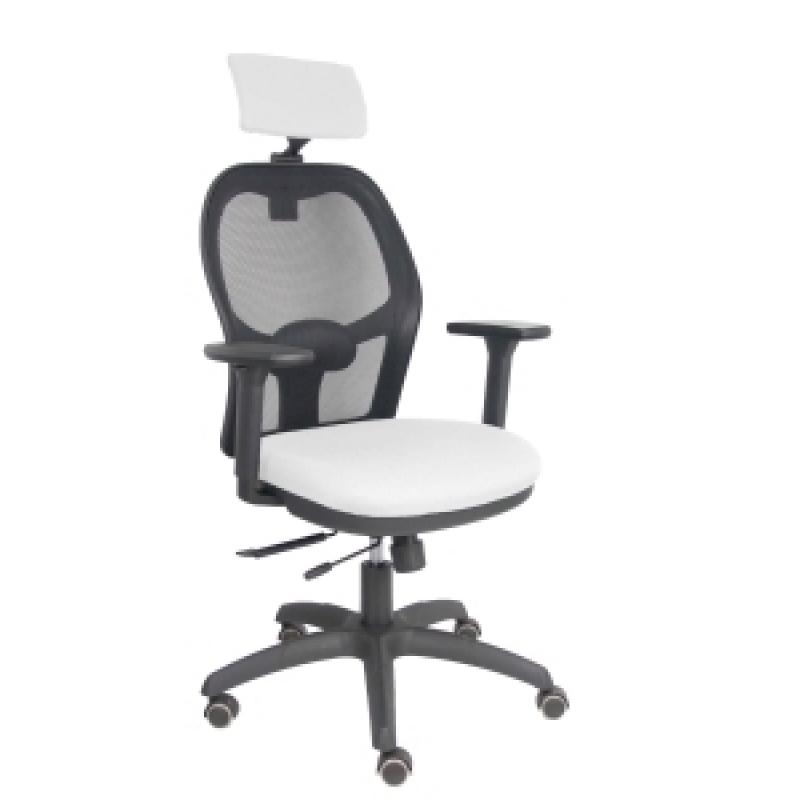 silla-piqueras-y-crespo-jorquera-brazos-3d-y-cabecero-regulables-mecanismo-sincro-con-traslack-ruedas-parquet-respaldo-de-malla-negra-y-asiento-tapizado-bali-blanco