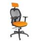 silla-piqueras-y-crespo-jorquera-brazos-3d-y-cabecero-regulables-mecanismo-sincro-con-traslack-ruedas-parquet-respaldo-de-malla-negra-y-asiento-tapizado-bali-naranja