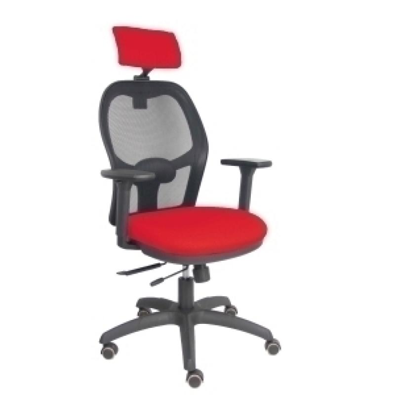 silla-piqueras-y-crespo-jorquera-brazos-3d-y-cabecero-regulables-mecanismo-sincro-con-traslack-ruedas-parquet-respaldo-de-malla-negra-y-asiento-tapizado-bali-rojo