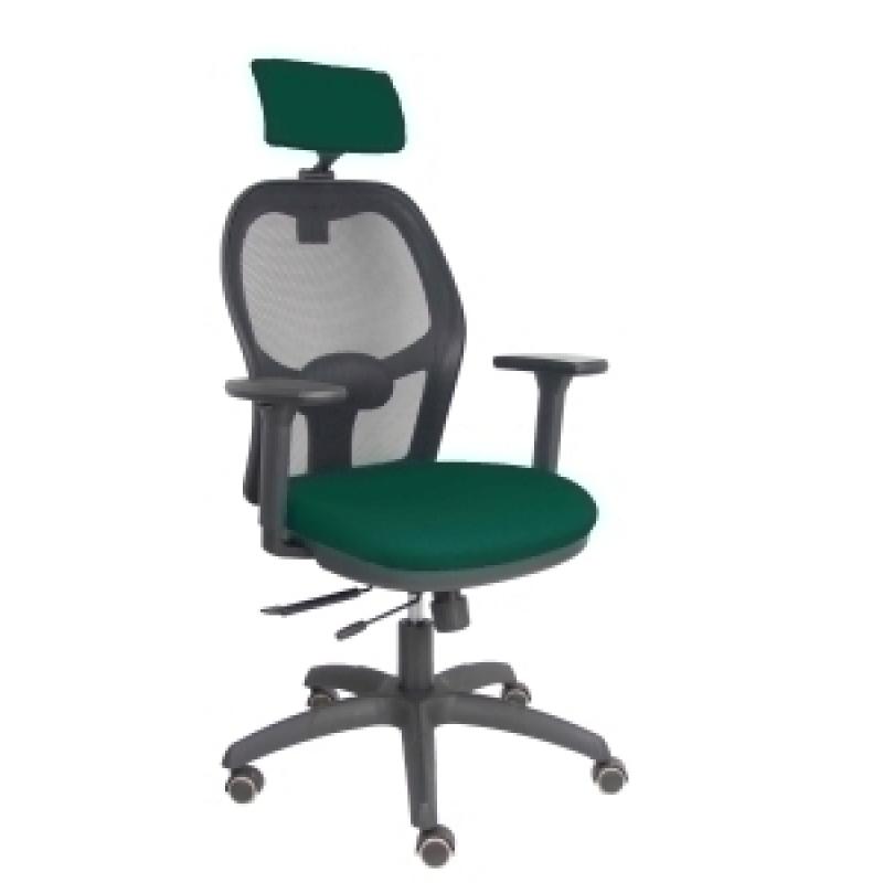 silla-piqueras-y-crespo-jorquera-brazos-3d-y-cabecero-regulables-mecanismo-sincro-con-traslack-ruedas-parquet-respaldo-de-malla-negra-y-asiento-tapizado-bali-verde-botella