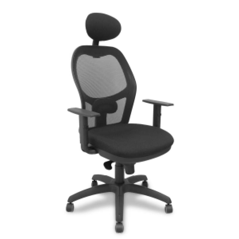 silla-piqueras-y-crespo-jorquera-brazos-regulables-y-cabecero-fijo-mecanismo-sincro-ruedas-parquet-respaldo-de-malla-negra-y-asiento-tapizado-bali-negro