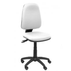 Silla Piqueras Y Crespo Sierra S Mecanismo Asincro Regulable En Altura Asiento Y Respaldo Tapizado Bali Blanco