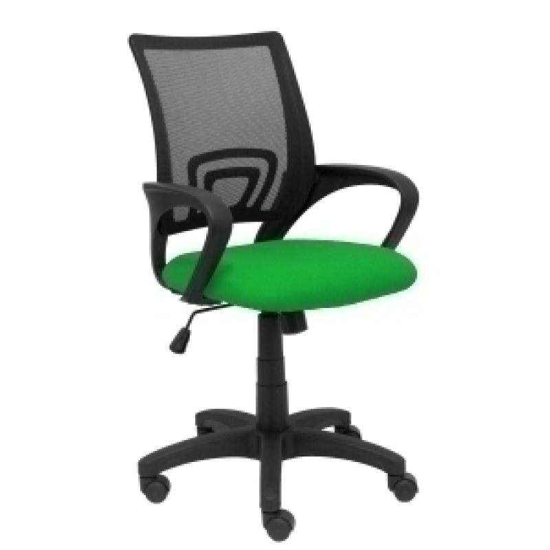 silla-piqueras-y-crespo-vianos-brazos-fijos-mecanismo-basculante-con-regulador-de-presion-elevacion-del-asiento-en-altura-ruedas-nylon-respaldo-malla-transpirable-negra-y-tapizado-bali-verde