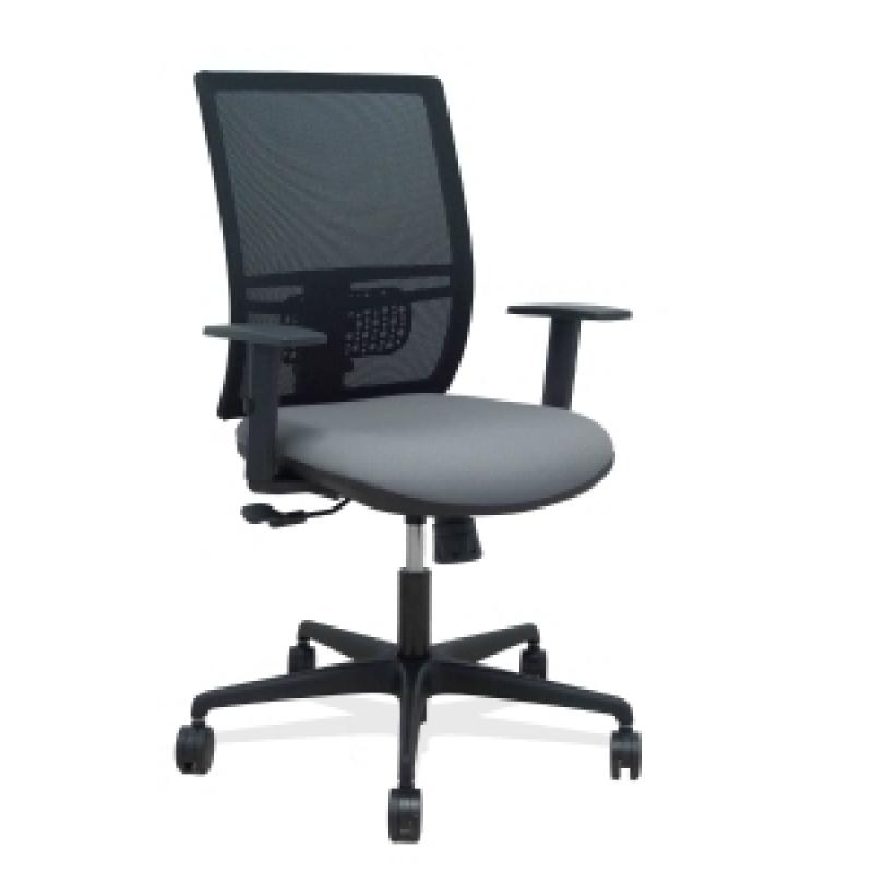 silla-piqueras-y-crespo-yunquera-brazos-regulable-ergonomica-mecanismo-sincro-respaldo-malla-negra-asiento-tapizado-bali-gris