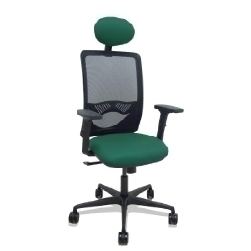 silla-piqueras-y-crespo-zulema-brazos-2d-y-apoyo-lumbar-regulables-cabecero-fijo-mecanismo-sincro-ruedas-nylon-de-65-respaldo-de-malla-negra-y-asiento-tapizado-bali-verde-botella