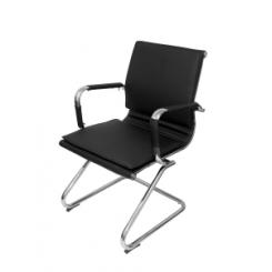 Silla PIQUERAS Yeste Similpiel Negro
